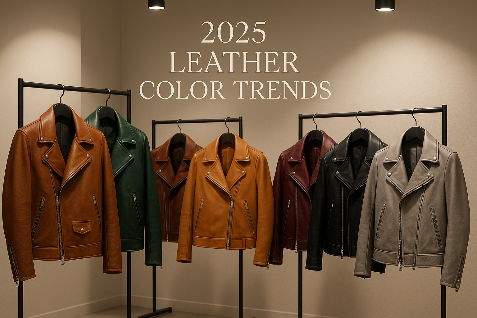 Color Trends in Leather Jackets for 2025